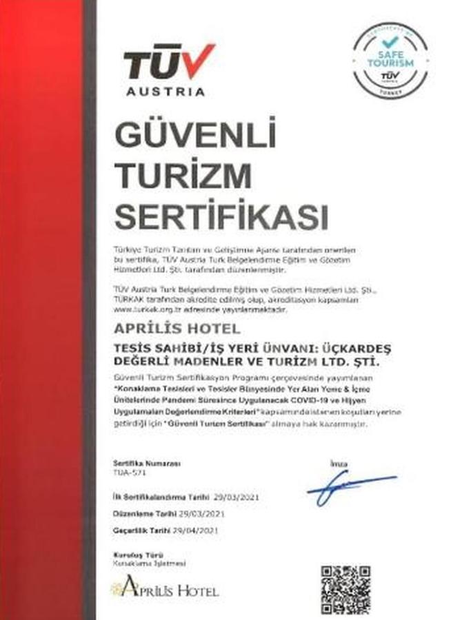 Aprilis Hotel - Special Category Istanbul Exterior foto